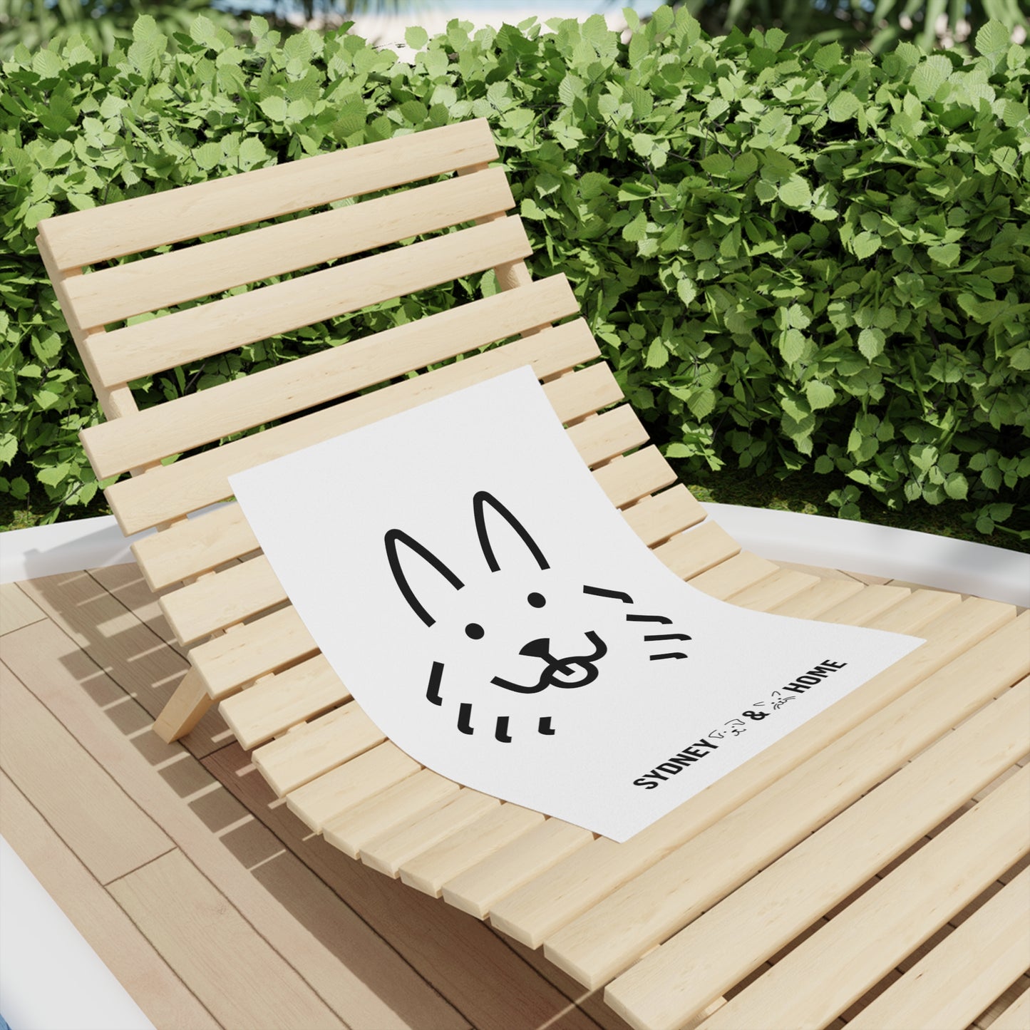 Beach Towel - Dog