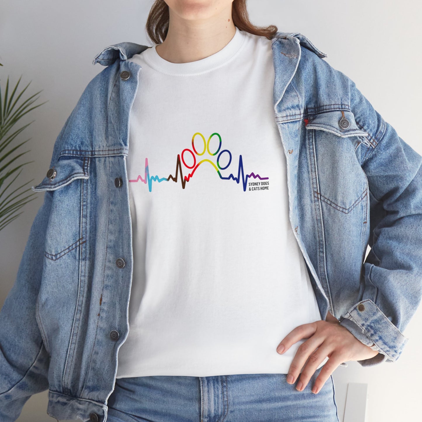 T-Shirt - Heartbeat Paw Pride Edition