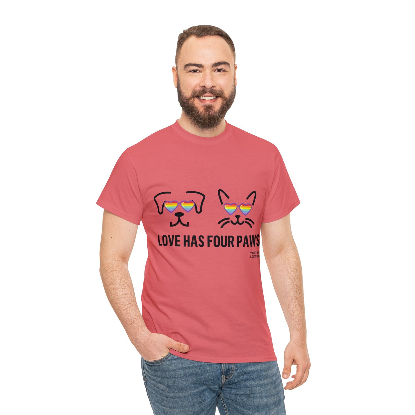 T-Shirt - Love Has Four Paws (Pride Collection)