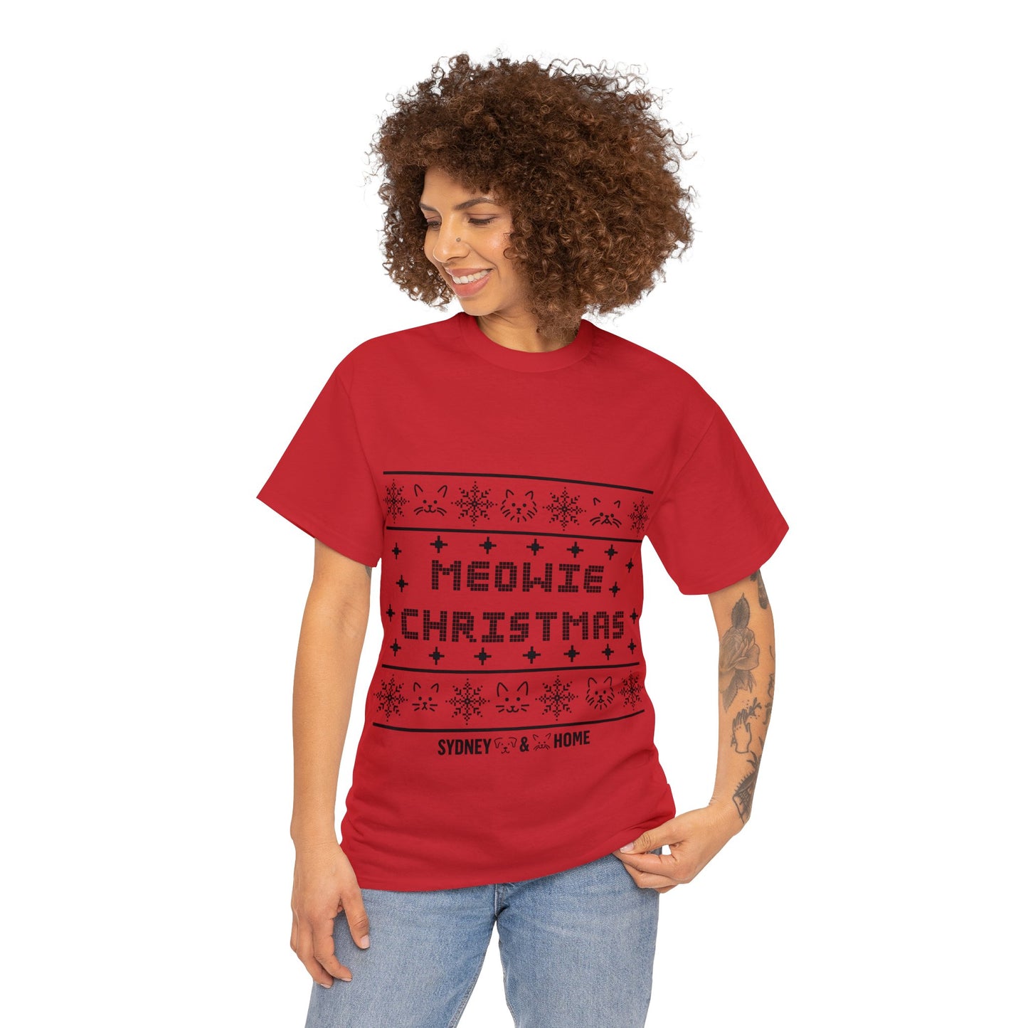 T-Shirt - Meowie Christmas