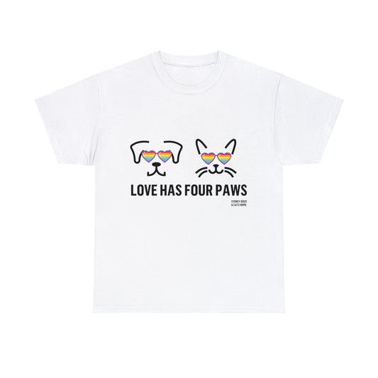 T-Shirt - Love Has Four Paws (Pride Collection)