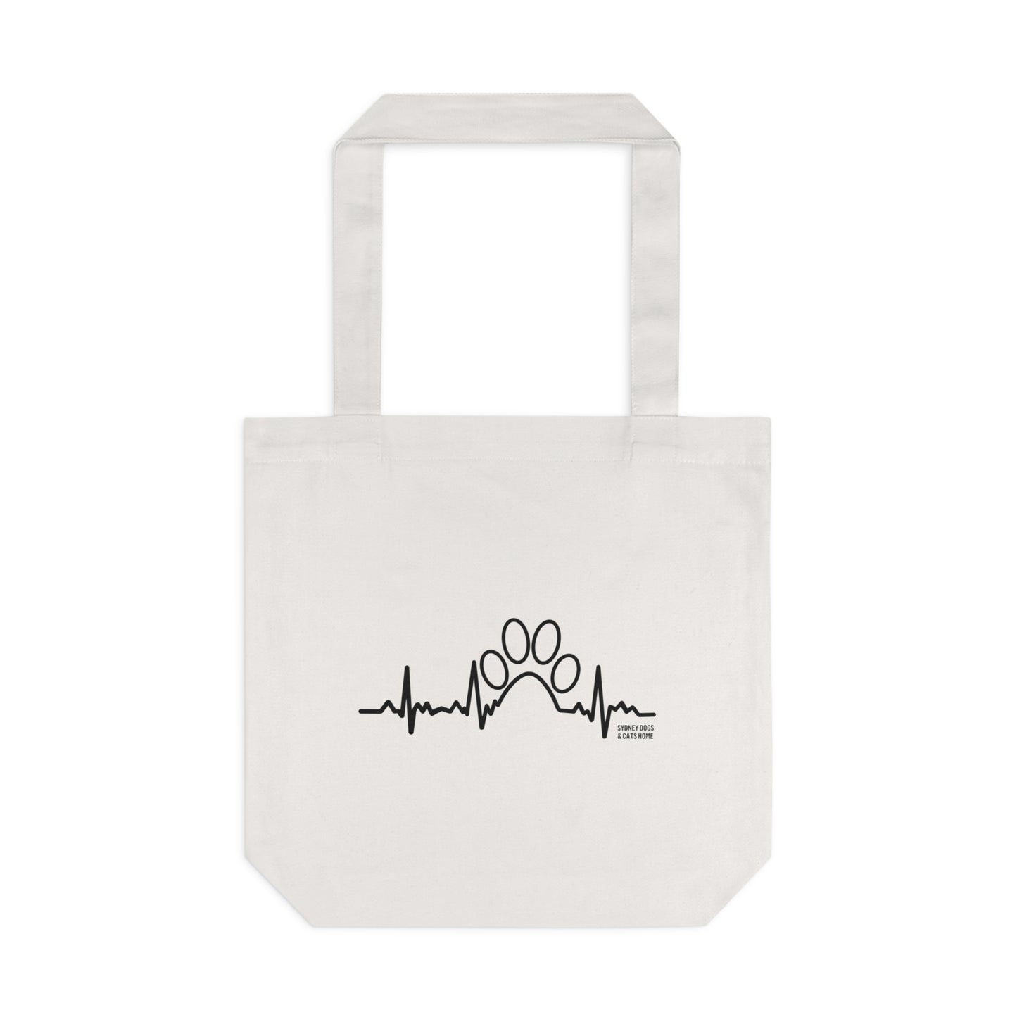 Heartbeat Paw - Tote Bag