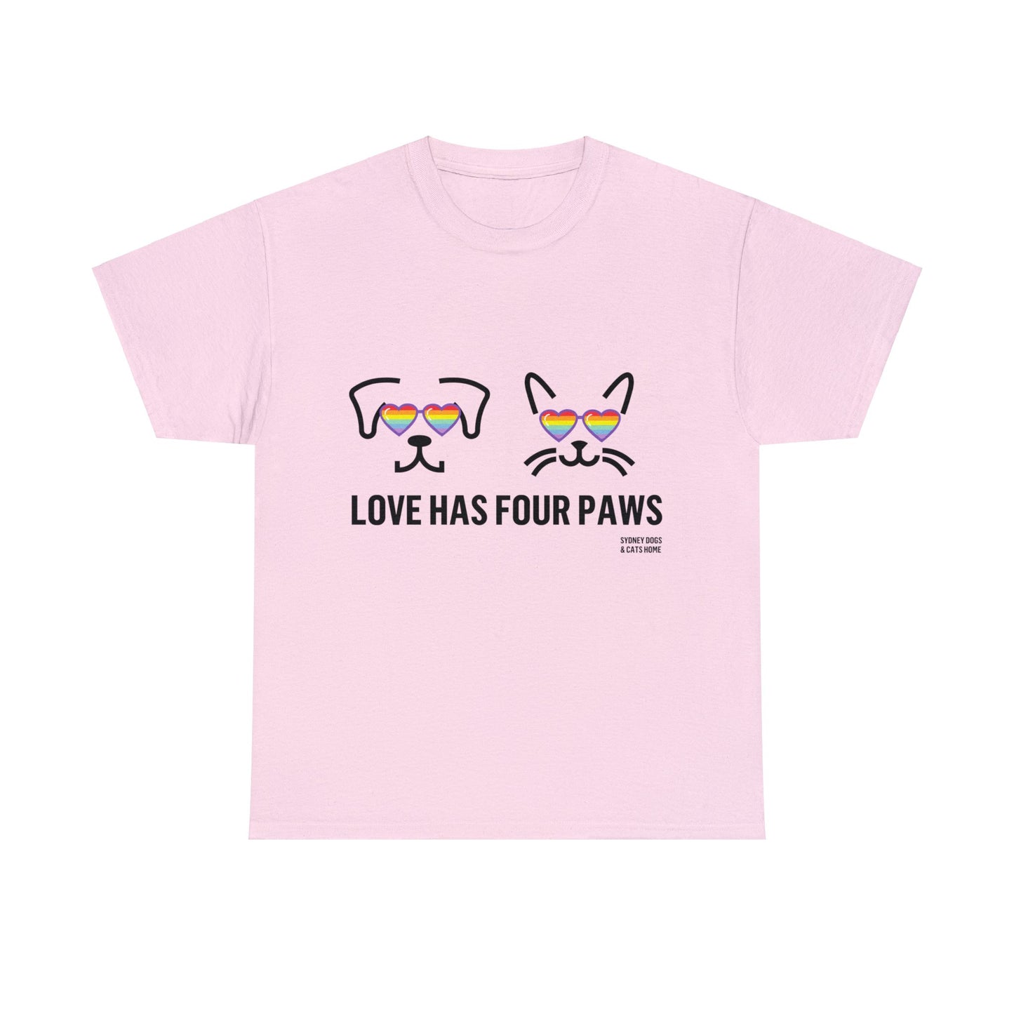 T-Shirt - Love Has Four Paws (Pride Collection)