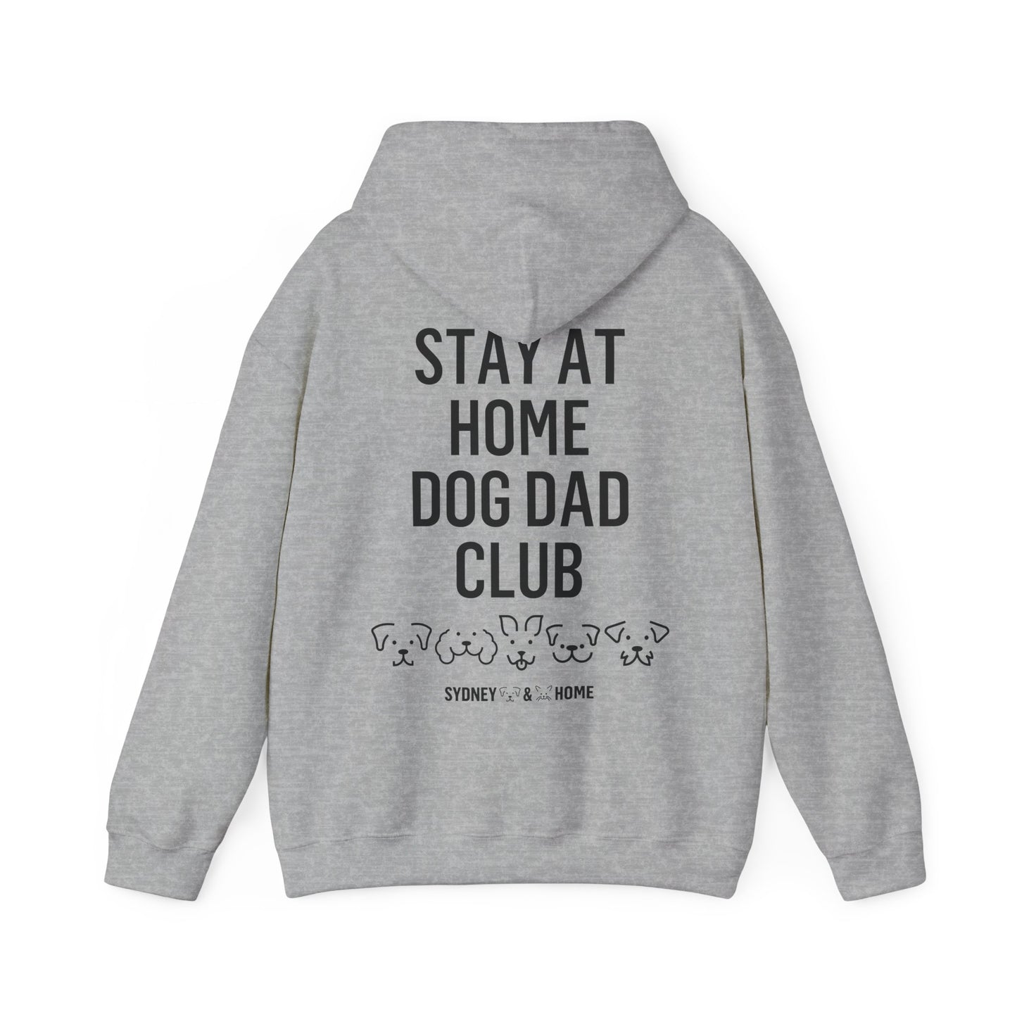 Hoodie - Stay At Home Dog Dad Club