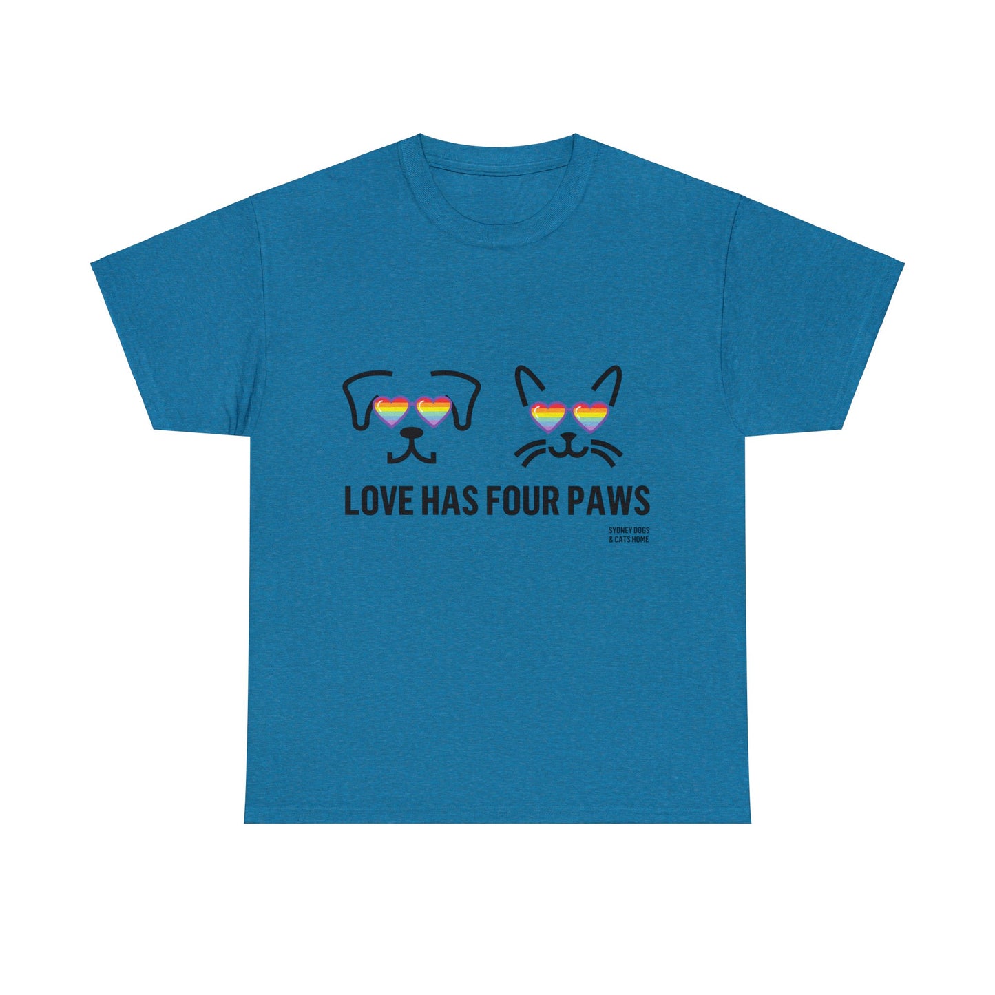 T-Shirt - Love Has Four Paws (Pride Collection)