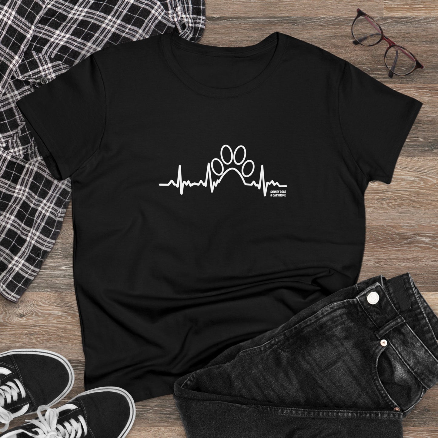 T-Shirt - Heartbeat Paw (Women's)