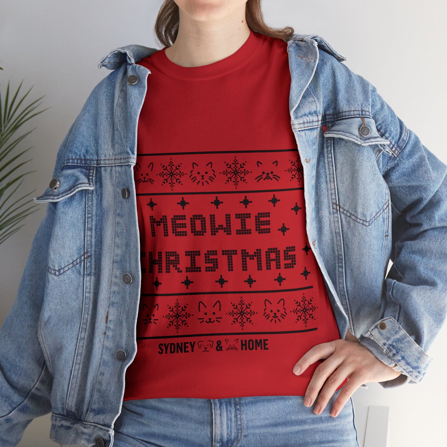 T-Shirt - Meowie Christmas