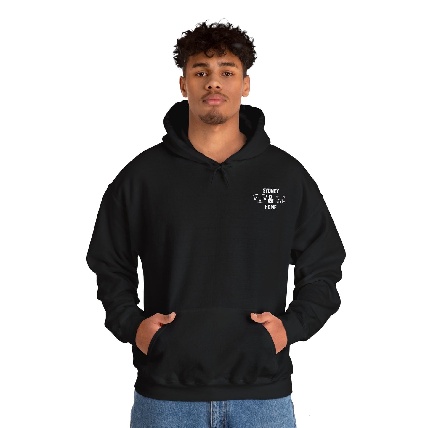 Hoodie - Stay At Home Cat Dad Club