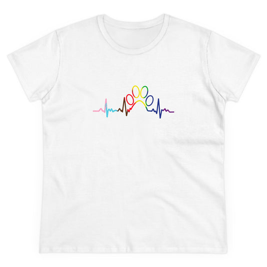 T-Shirt - Heartbeat Paw Pride Edition (Women's)