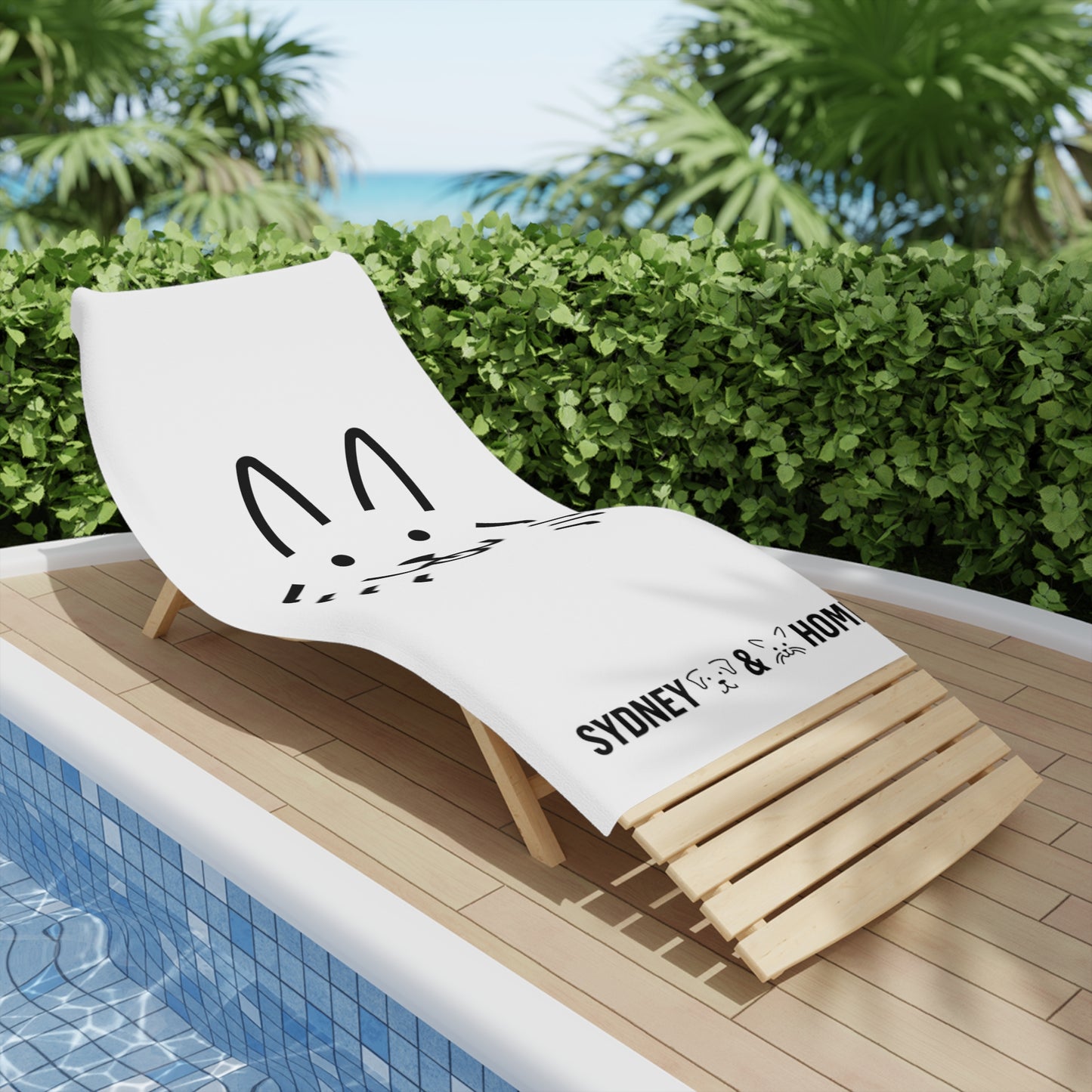Beach Towel - Dog