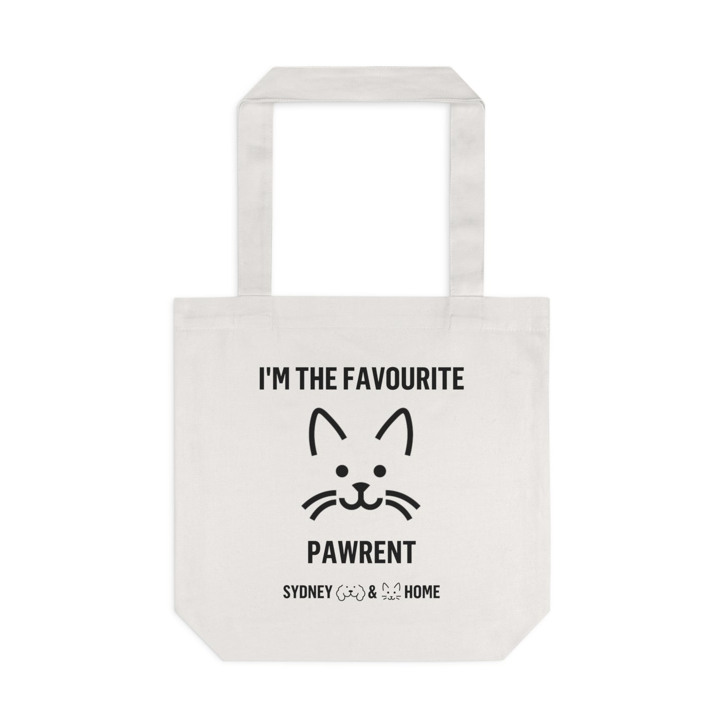 Tote Bag - I'm the Favourite Pawrent (Cat)