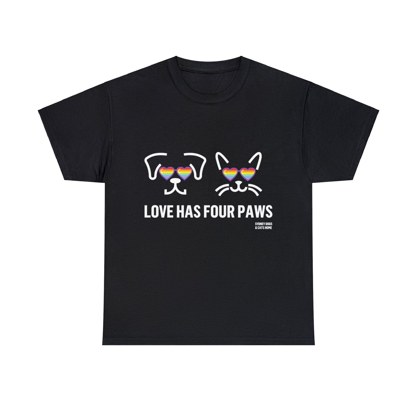 T-Shirt - Love Has Four Paws (Pride Collection)