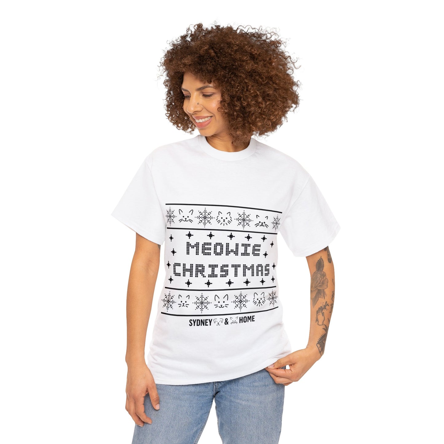 T-Shirt - Meowie Christmas