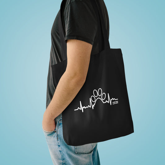 Heartbeat Paw - Tote Bag