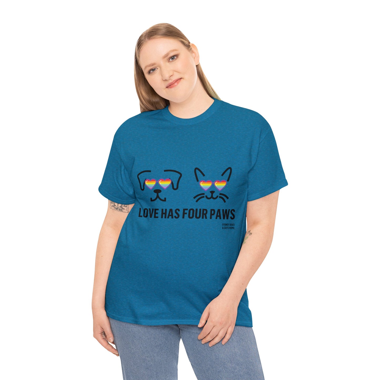T-Shirt - Love Has Four Paws (Pride Collection)
