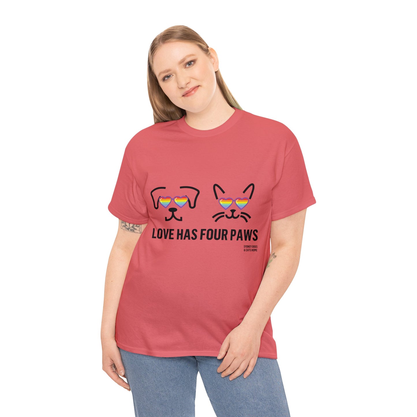 T-Shirt - Love Has Four Paws (Pride Collection)