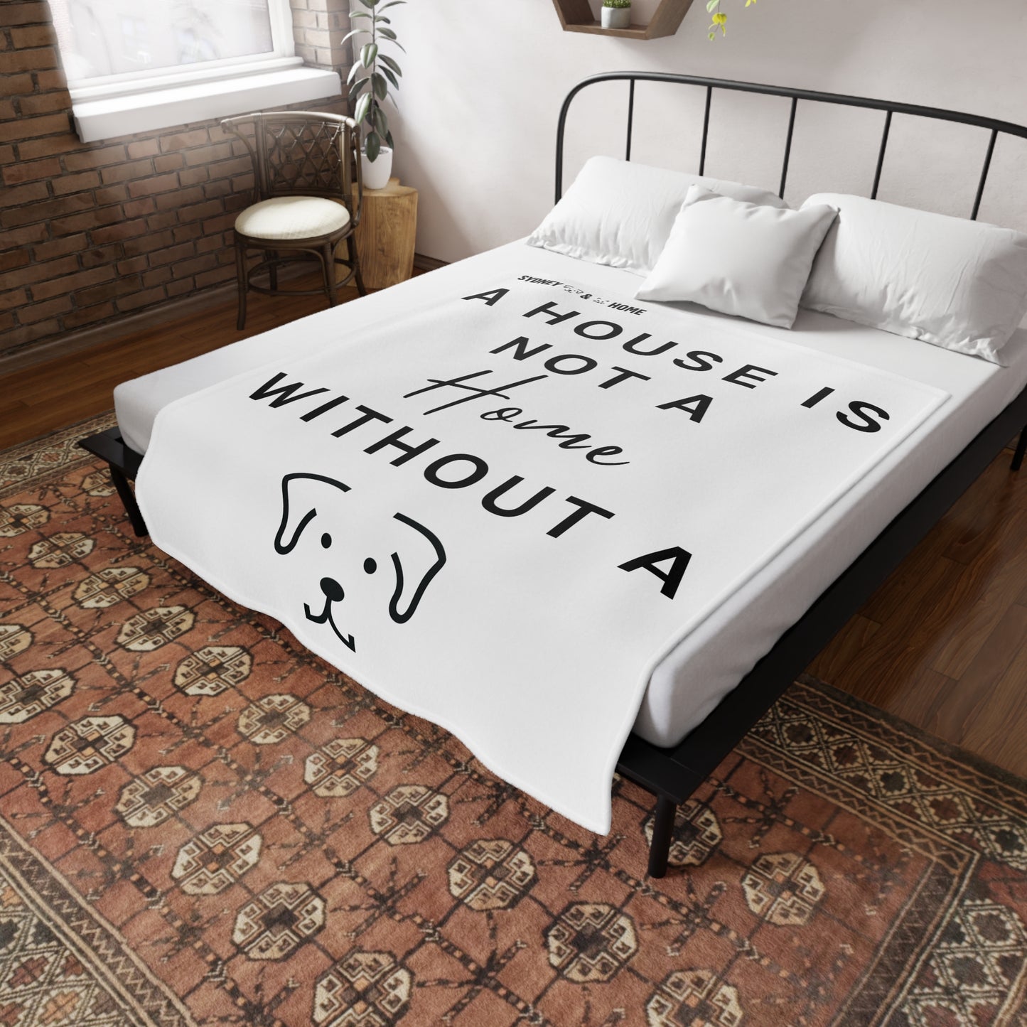 Plush Fleece Dog Blanket