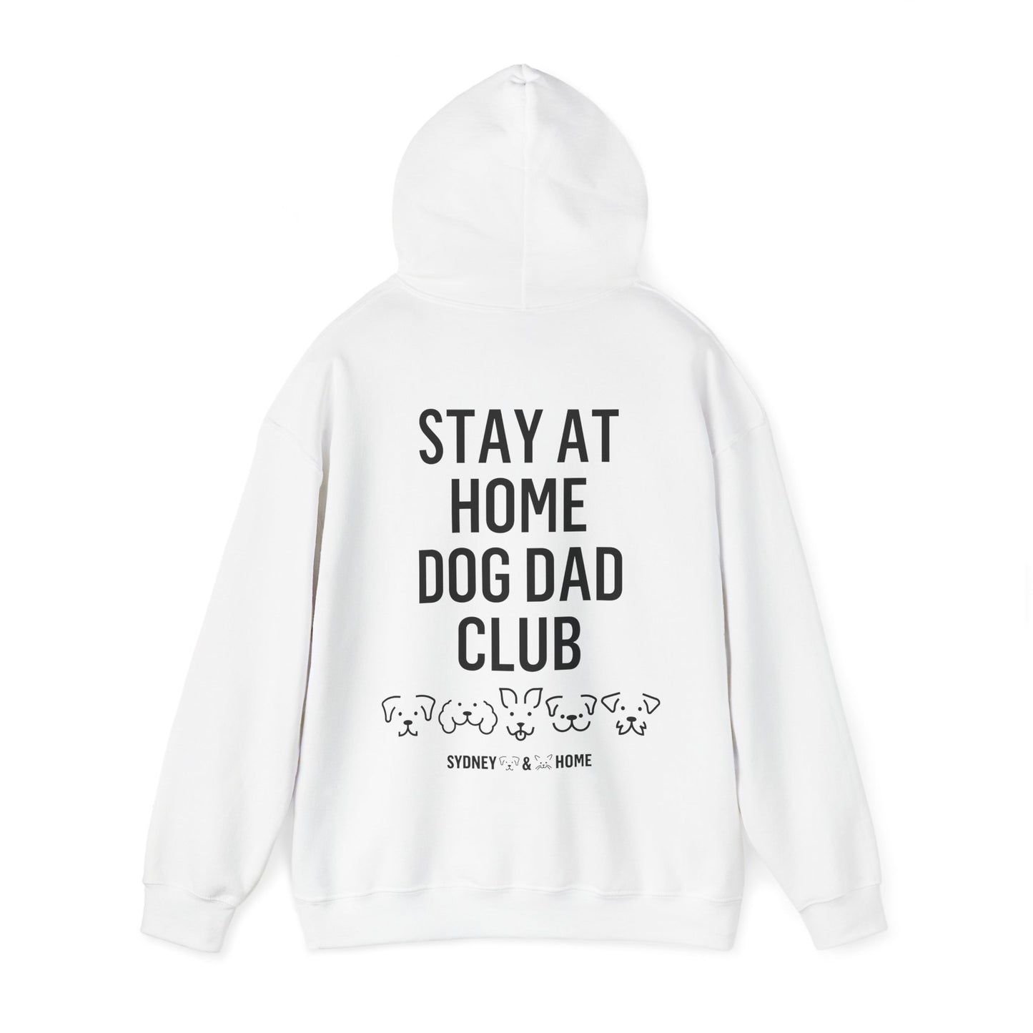 Hoodie - Stay At Home Dog Dad Club