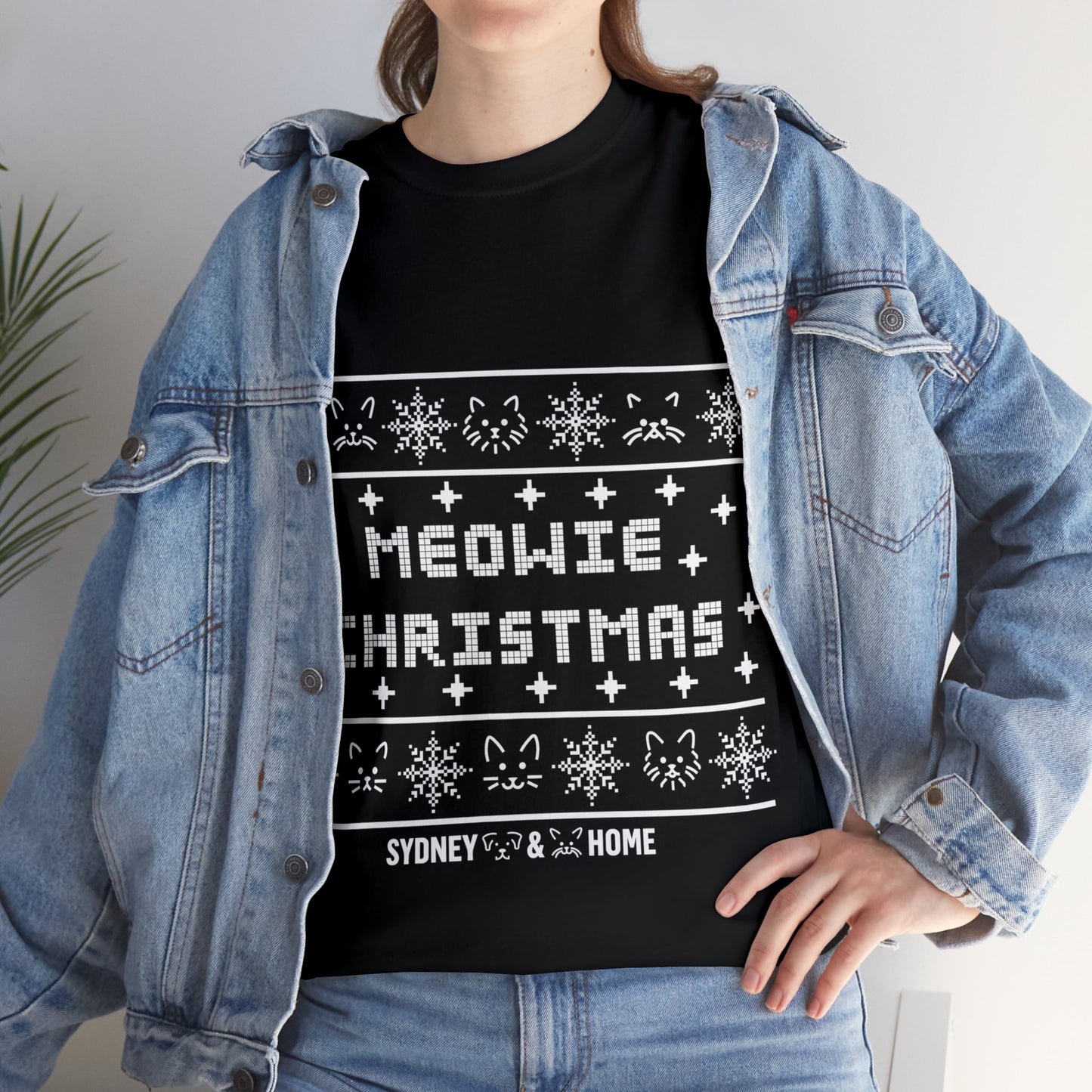T-Shirt - Meowie Christmas