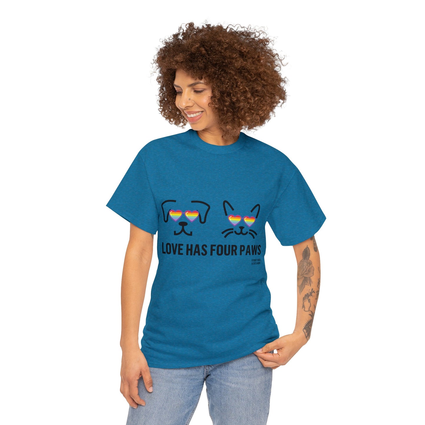 T-Shirt - Love Has Four Paws (Pride Collection)