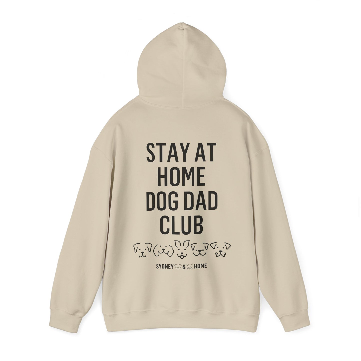 Hoodie - Stay At Home Dog Dad Club