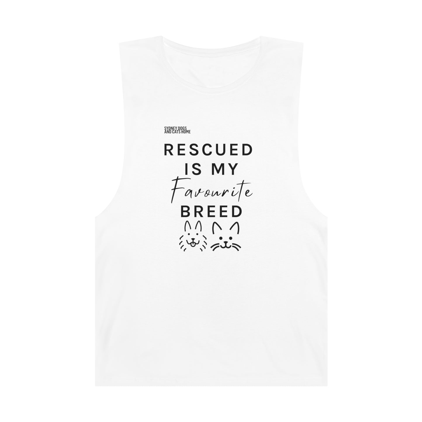 Rescue is my Favourite Breed - Unisex Tank Top