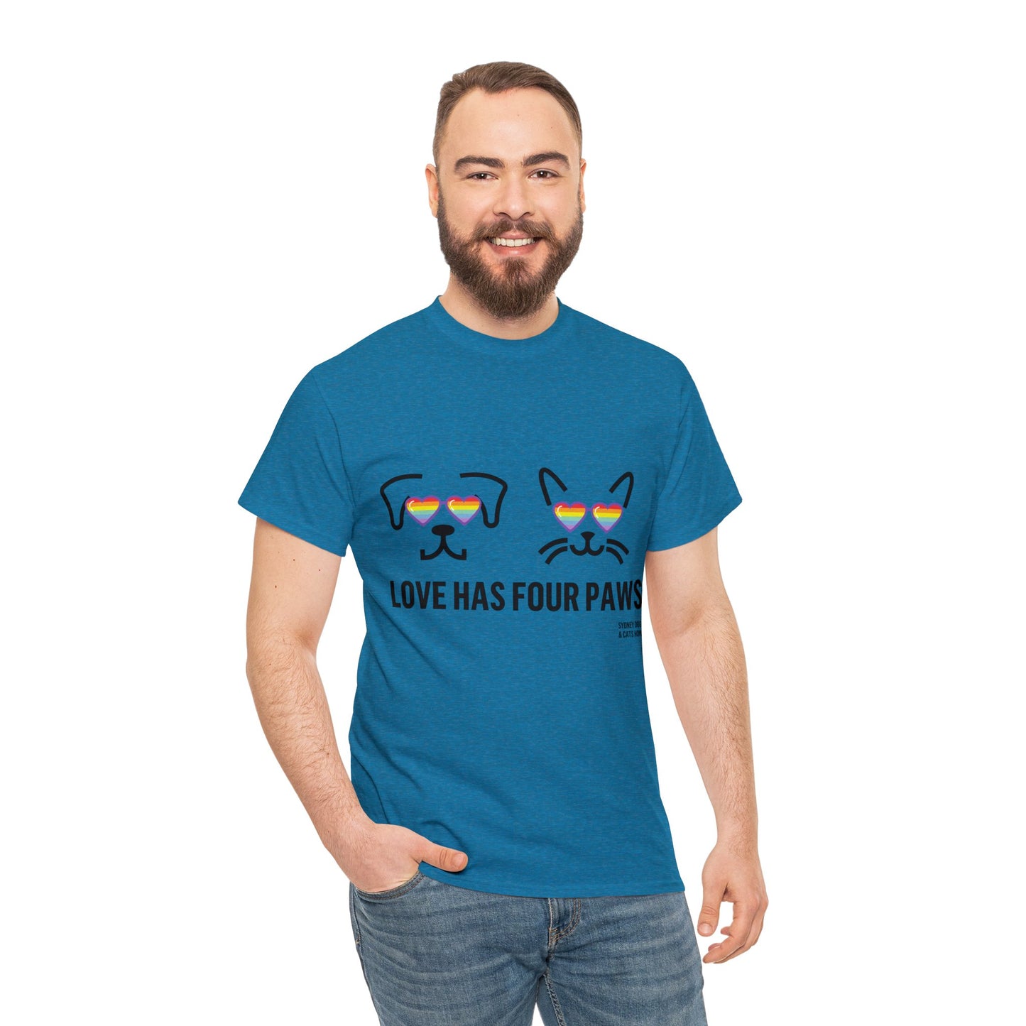 T-Shirt - Love Has Four Paws (Pride Collection)