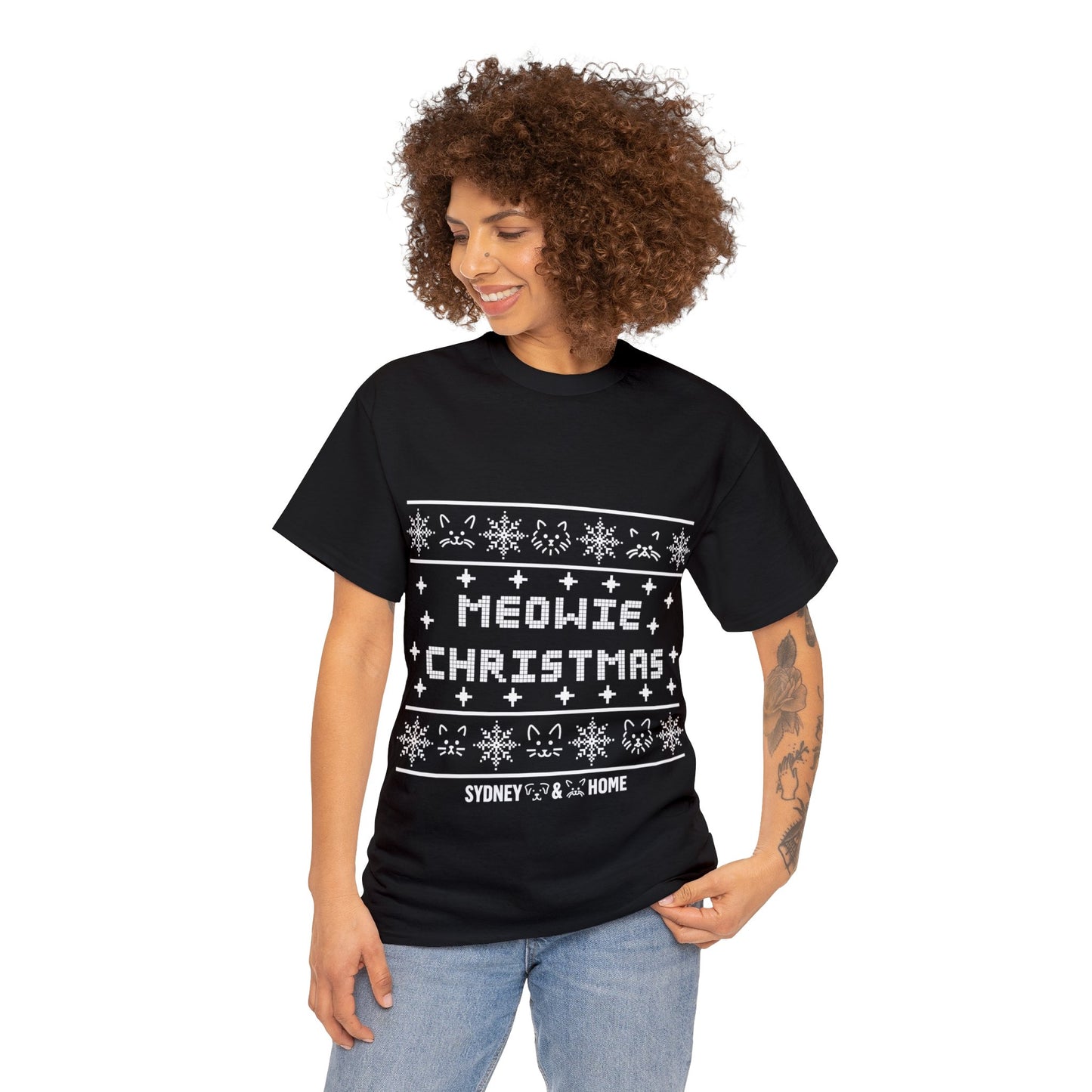 T-Shirt - Meowie Christmas