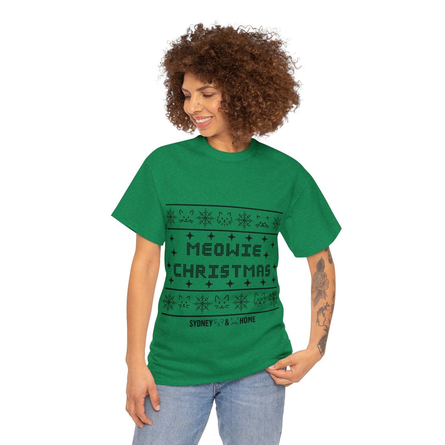 T-Shirt - Meowie Christmas