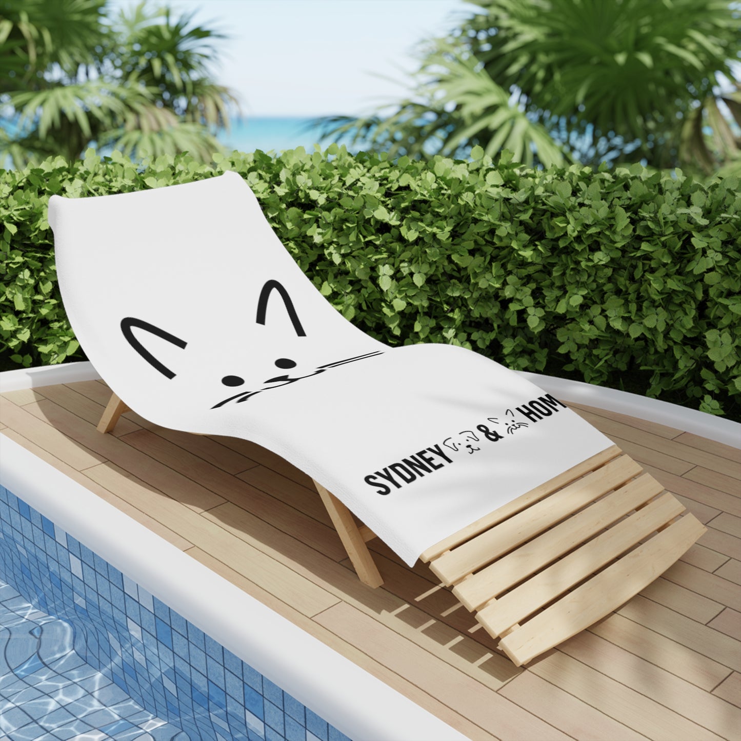 Beach Towel - Cat