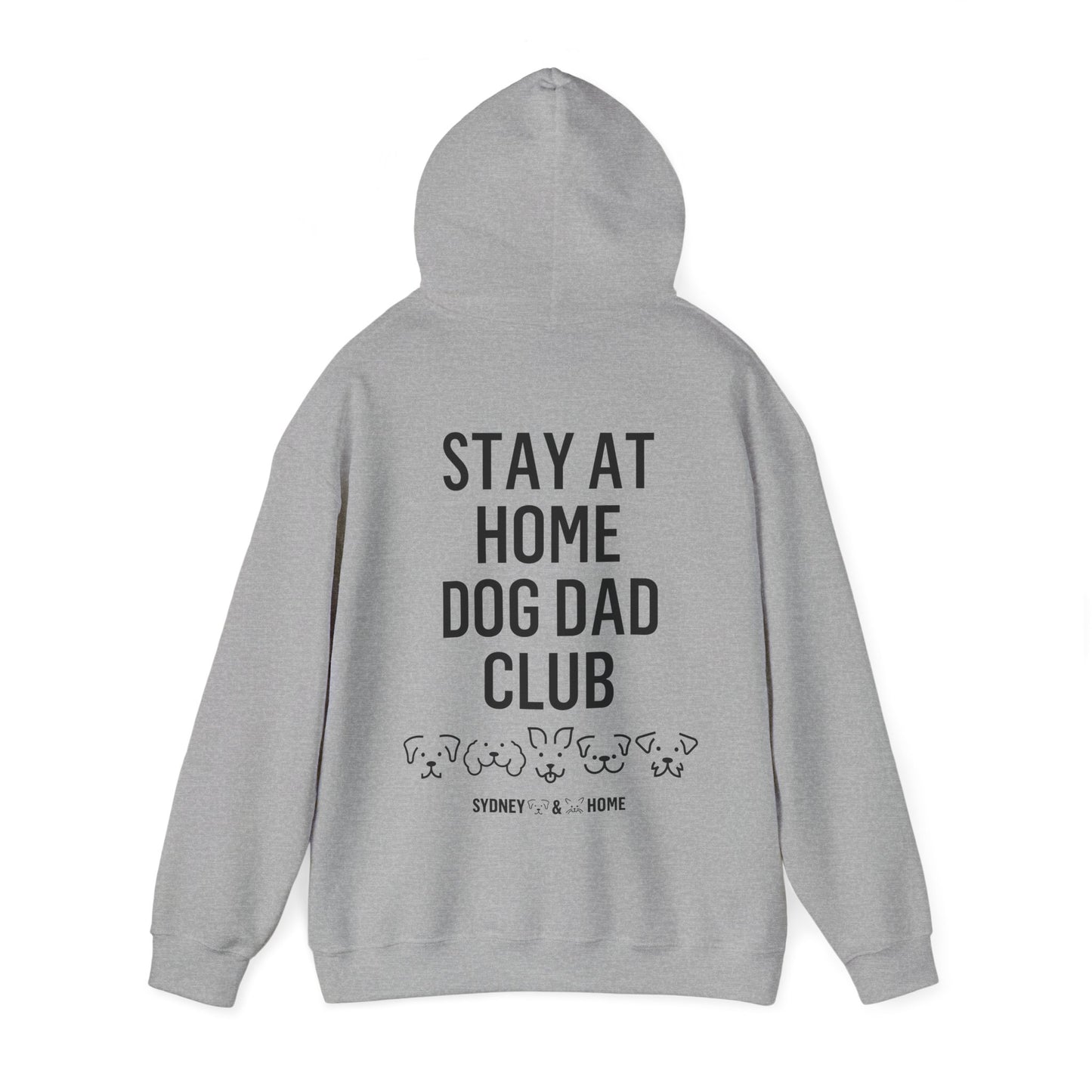 Hoodie - Stay At Home Dog Dad Club