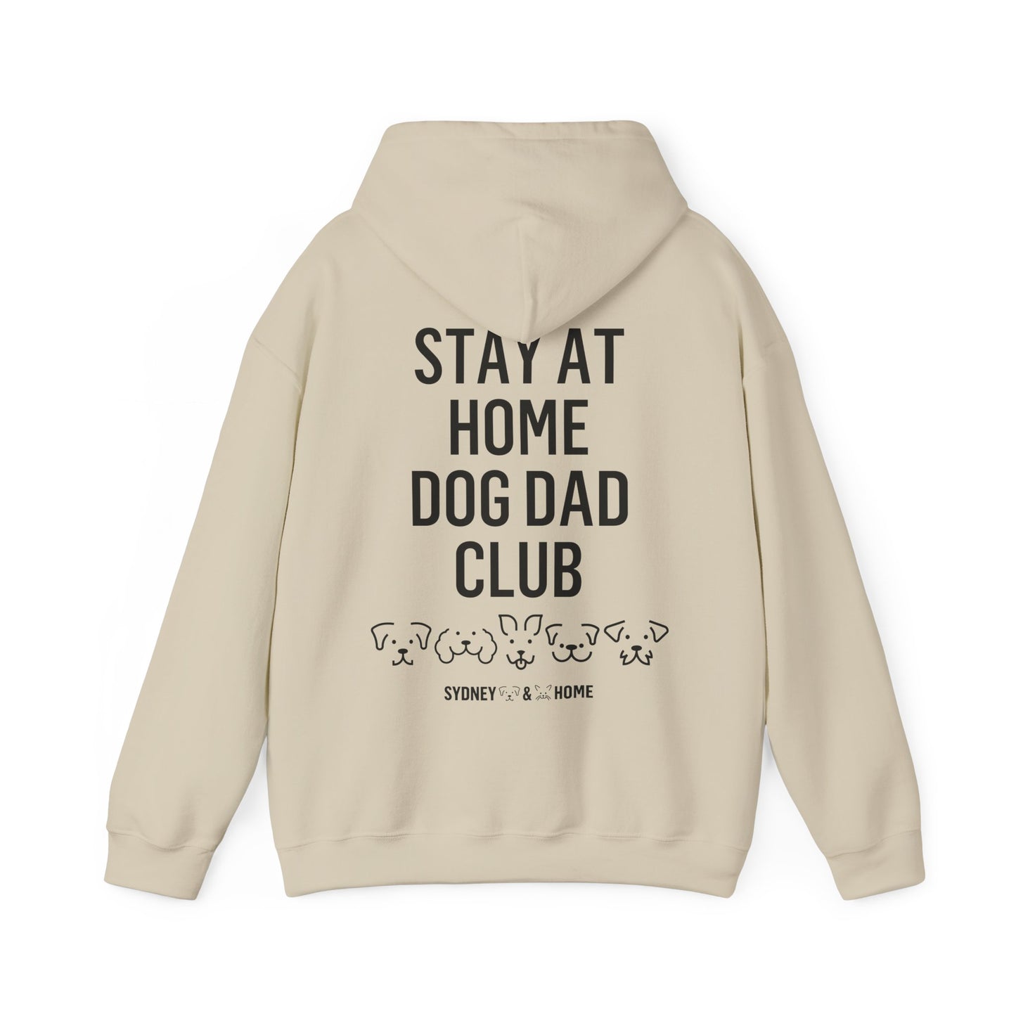 Hoodie - Stay At Home Dog Dad Club