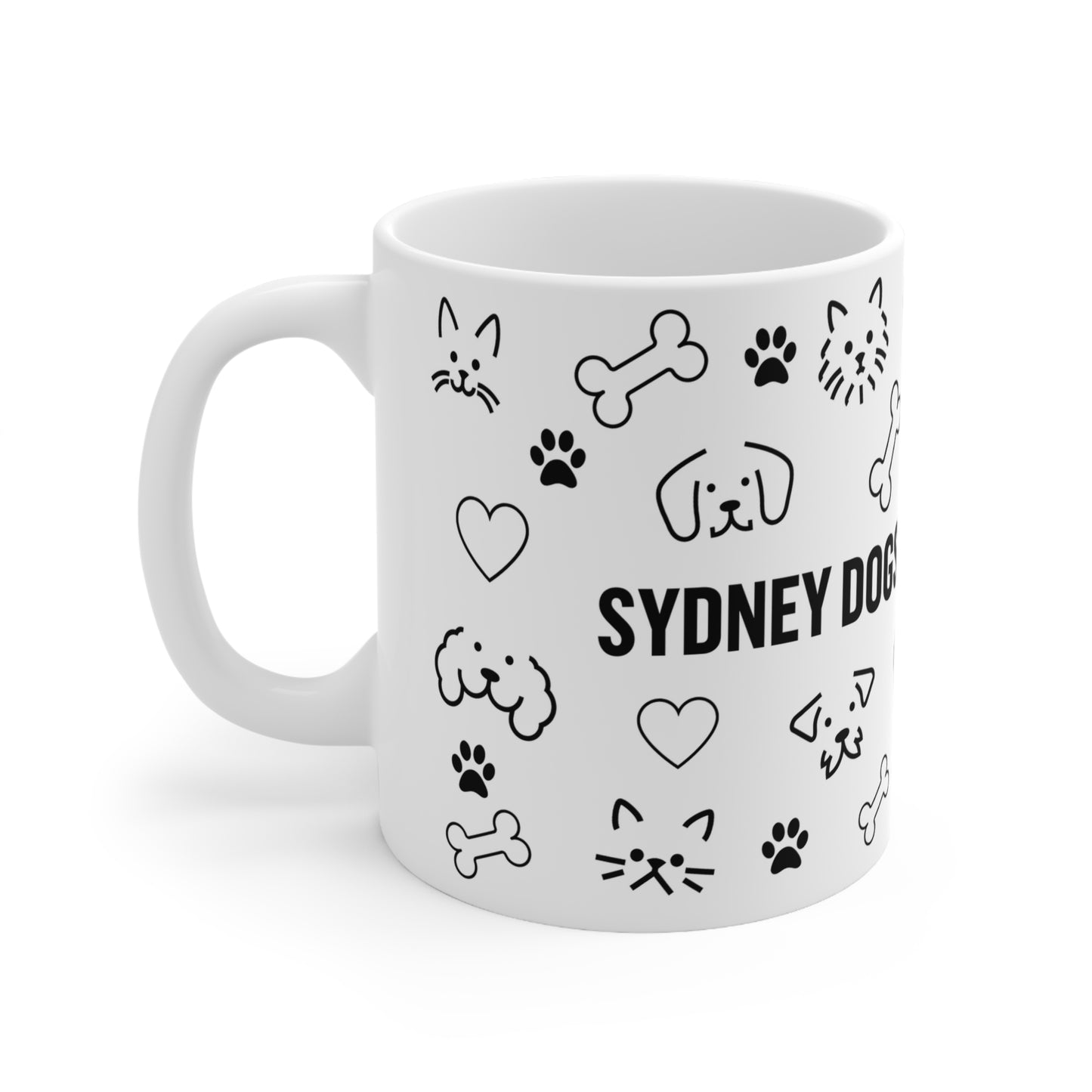 Mug - Paws, Bones and Hearts