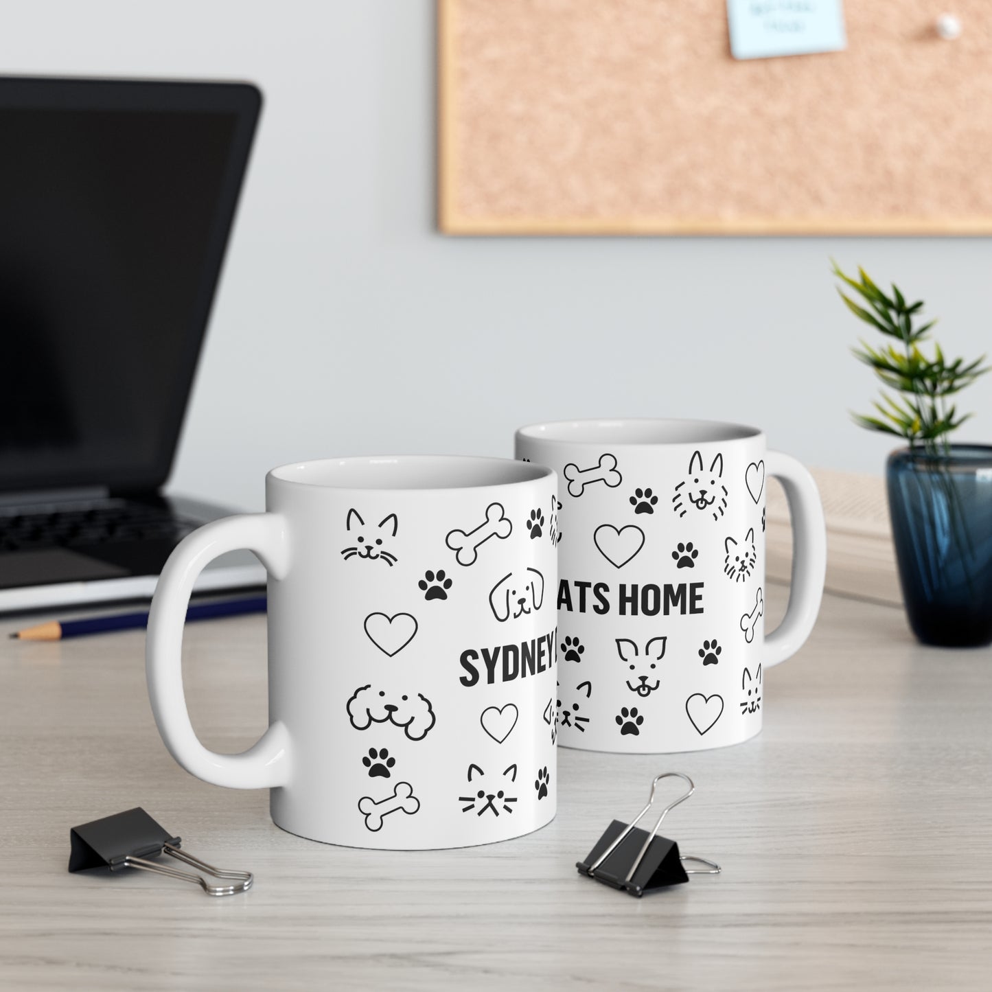 Mug - Paws, Bones and Hearts