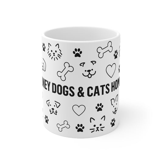 Mug - Paws, Bones and Hearts