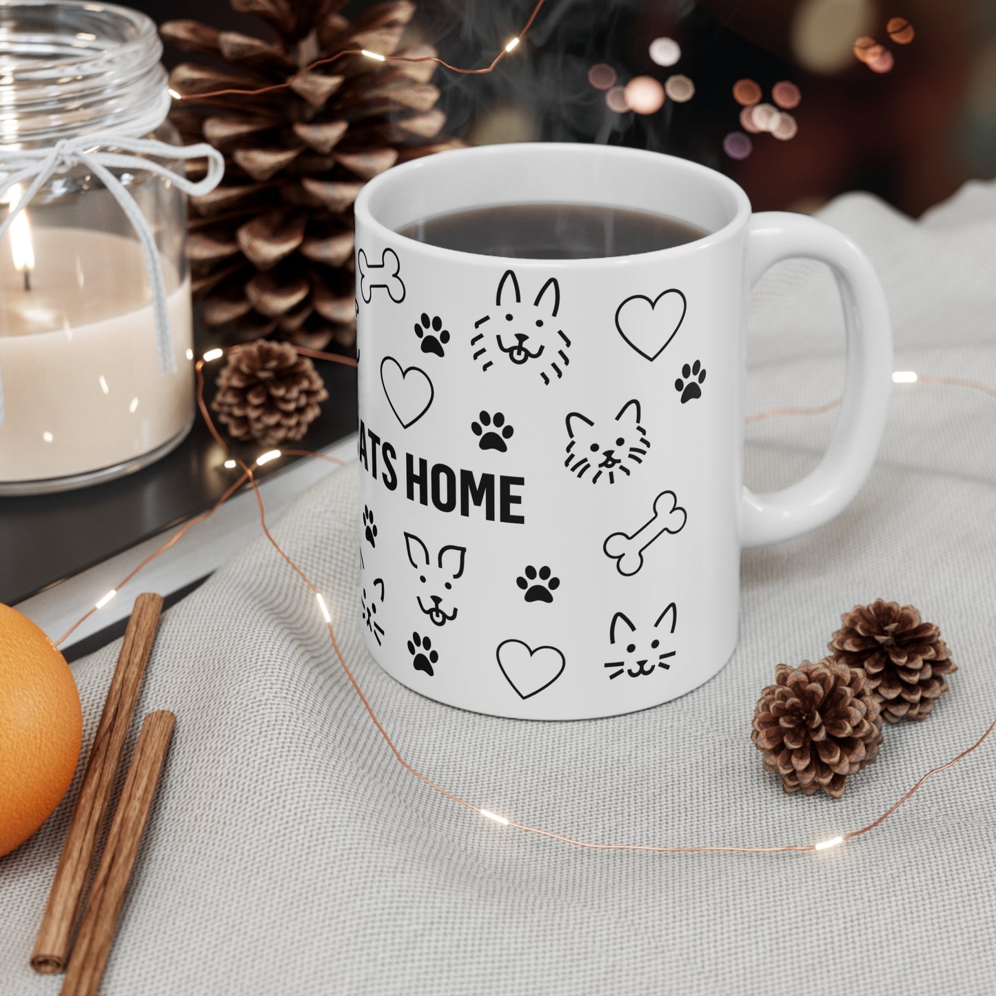 Mug - Paws, Bones and Hearts