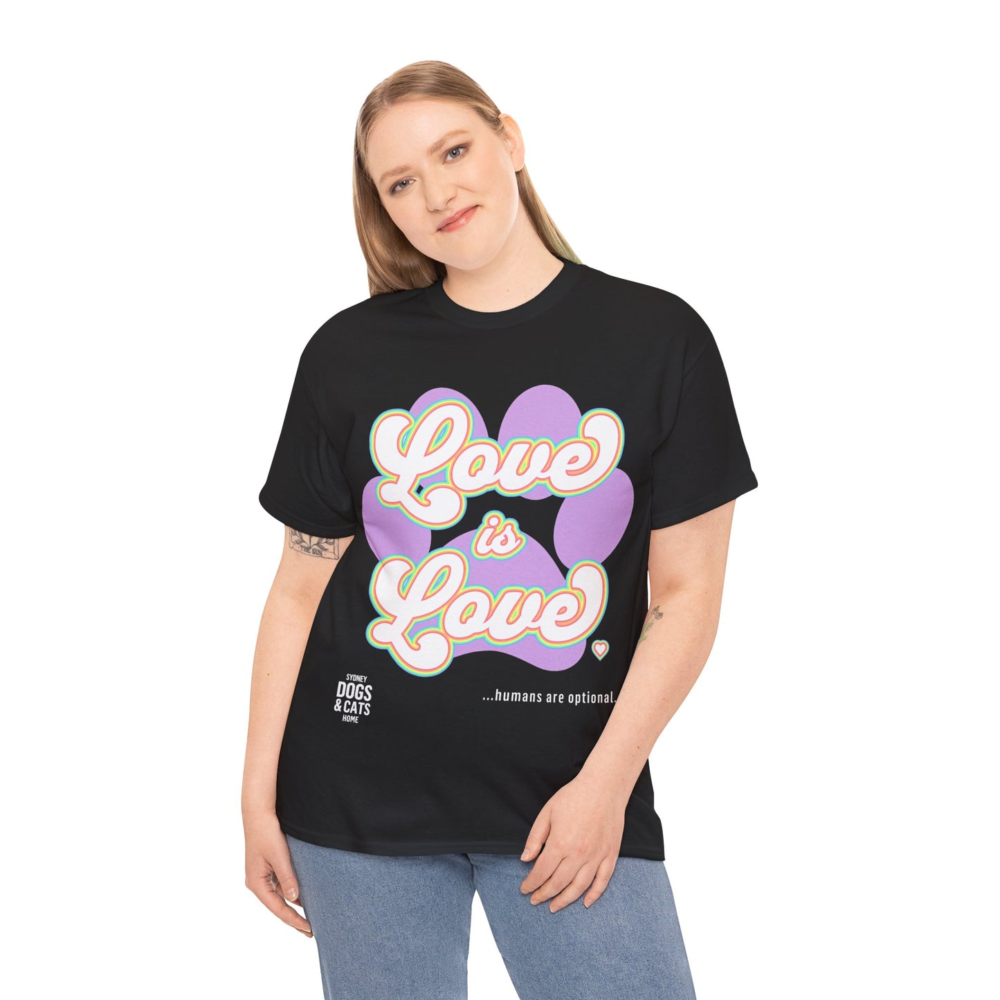 Love is Love T‑Shirt — Retro Pastel Pride Graphic Tee