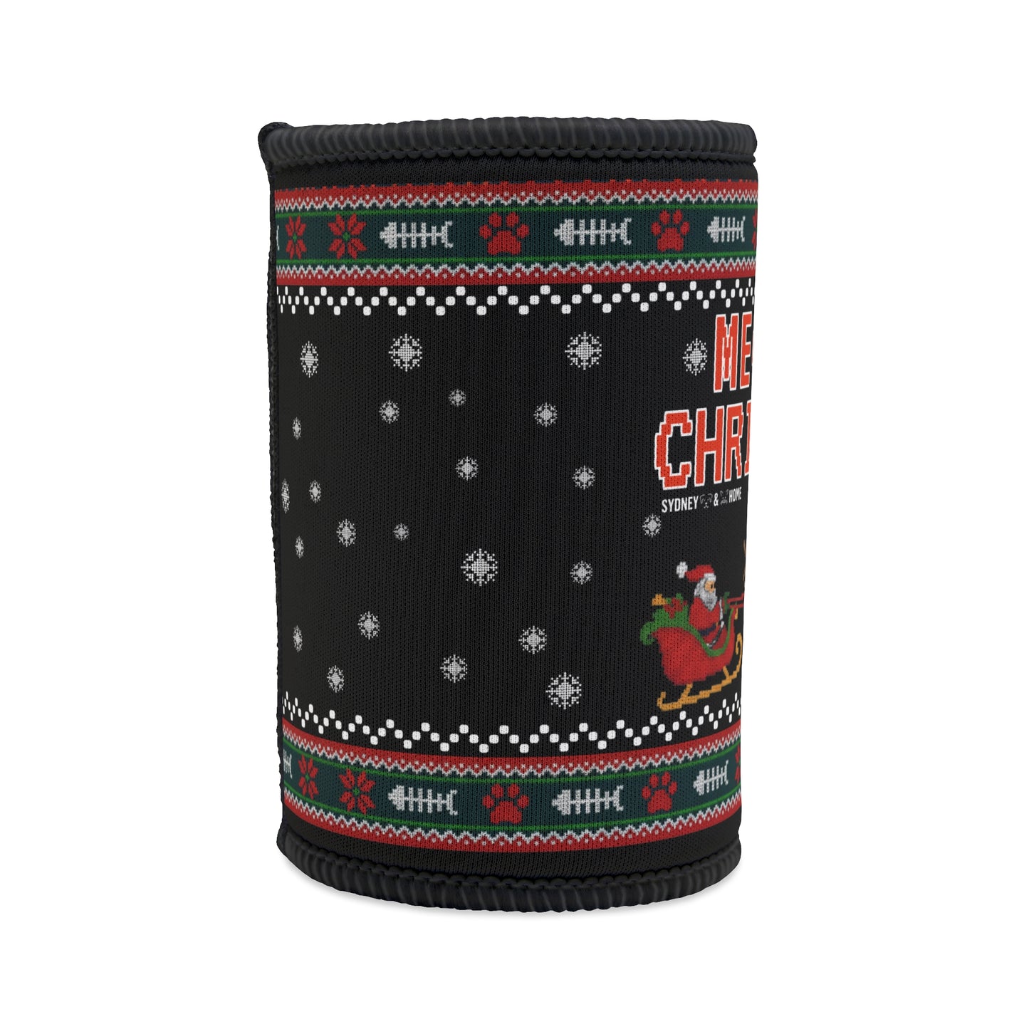 Stubby Holder - Meowie Christmas 2025