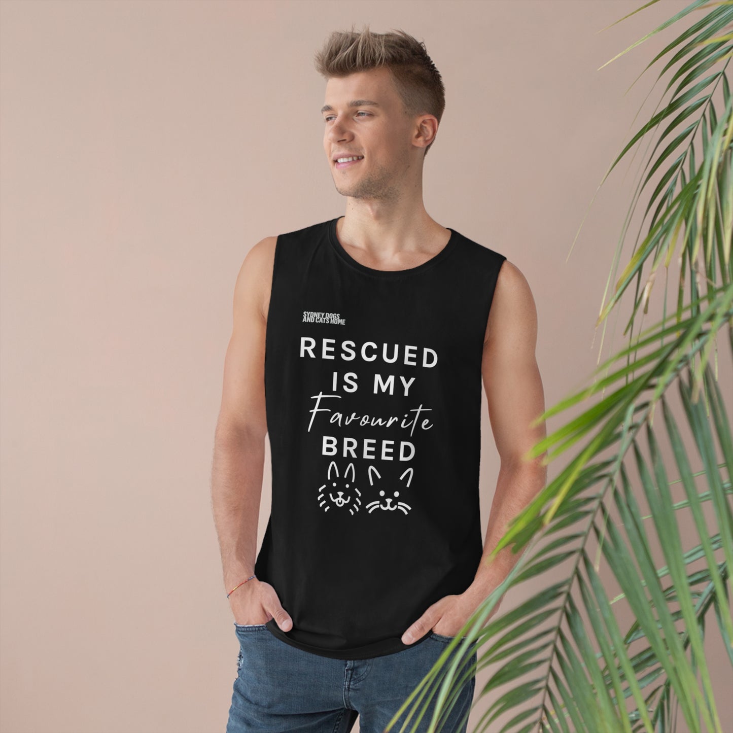 Rescue is my Favourite Breed - Unisex Tank Top