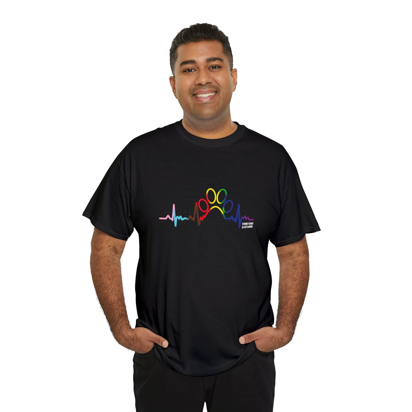 T-Shirt - Heartbeat Paw Pride Edition