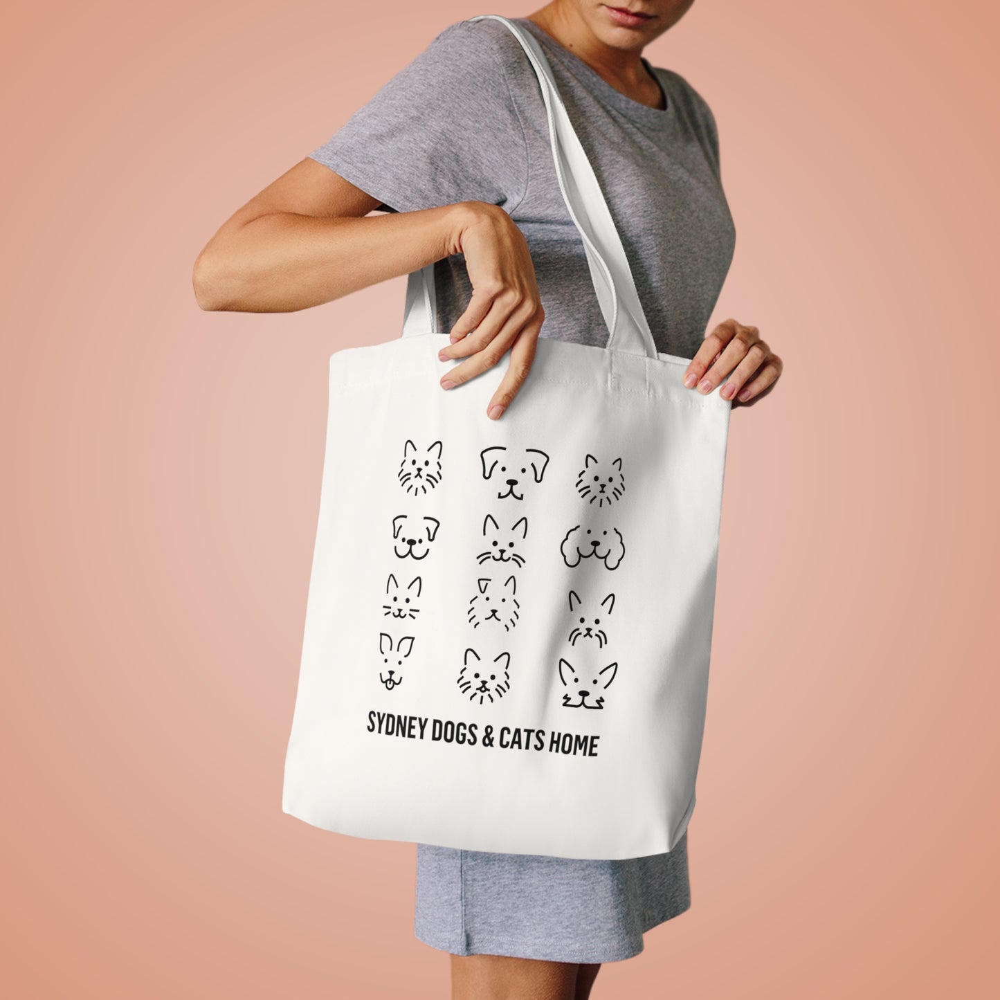 Tote Bag - A Dozen Dogs/Cats