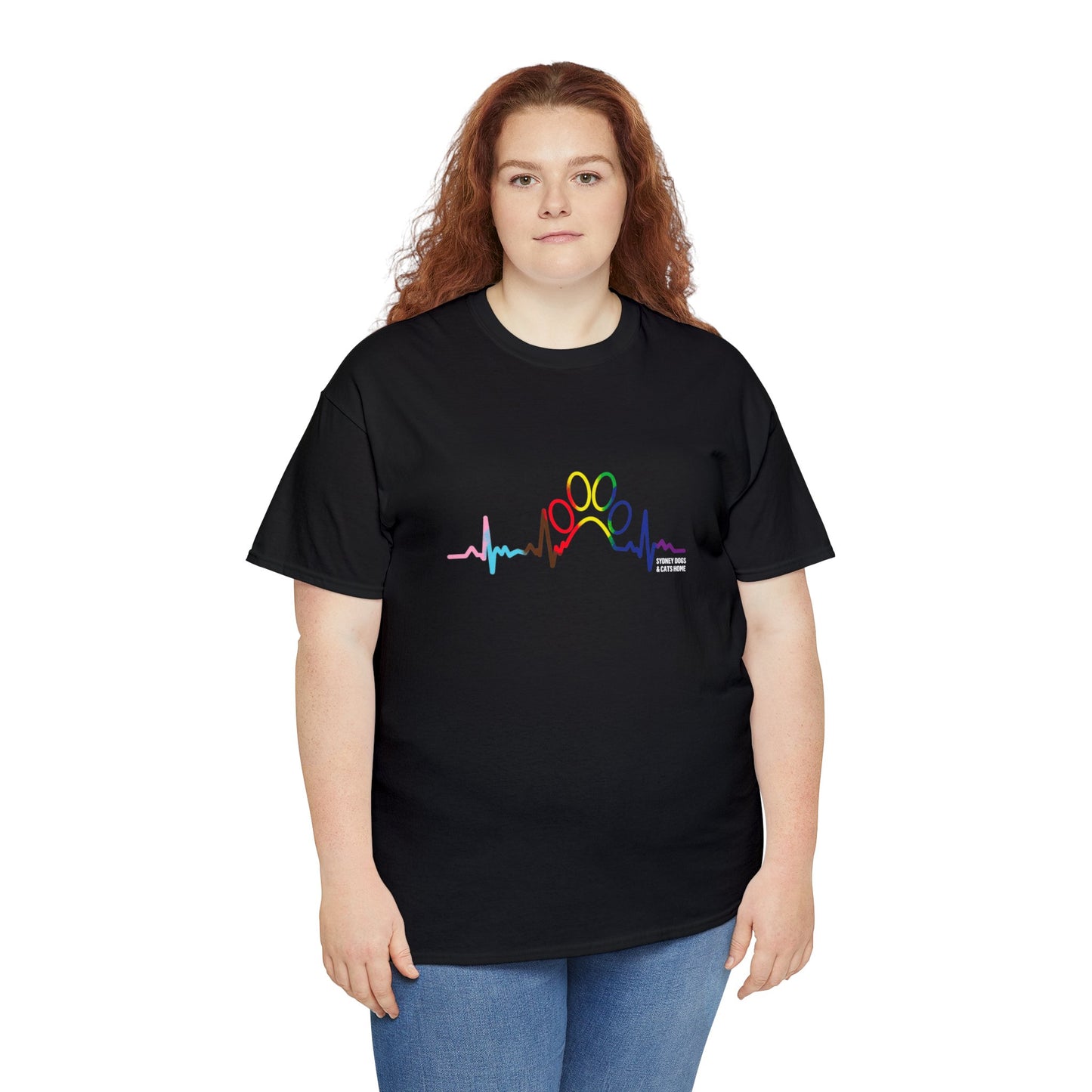 T-Shirt - Heartbeat Paw Pride Edition