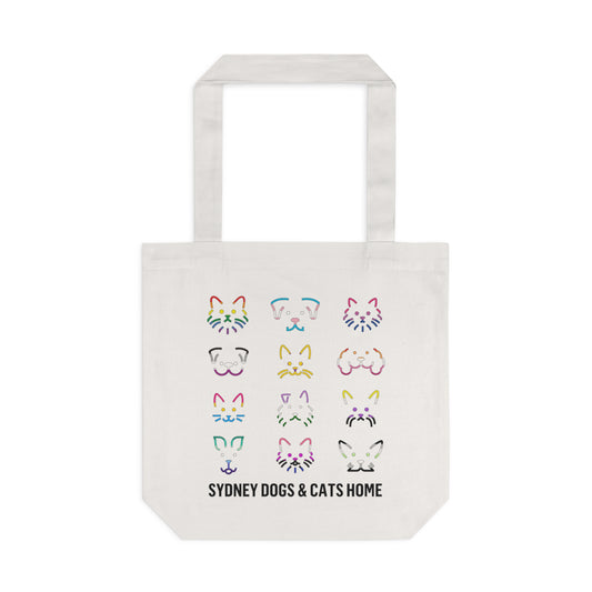 Sydney Dogs & Cats Home Pride Pet Faces Tote