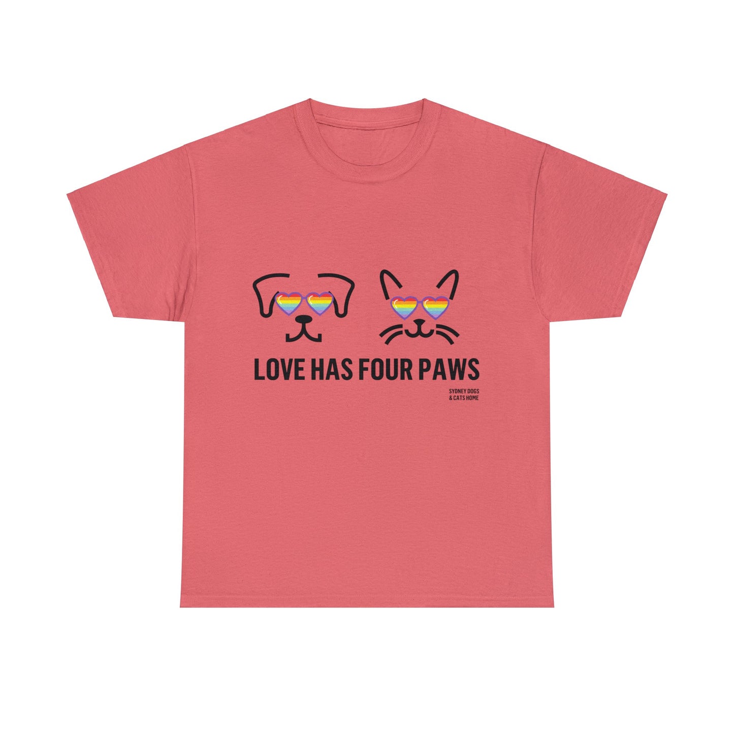 T-Shirt - Love Has Four Paws (Pride Collection)