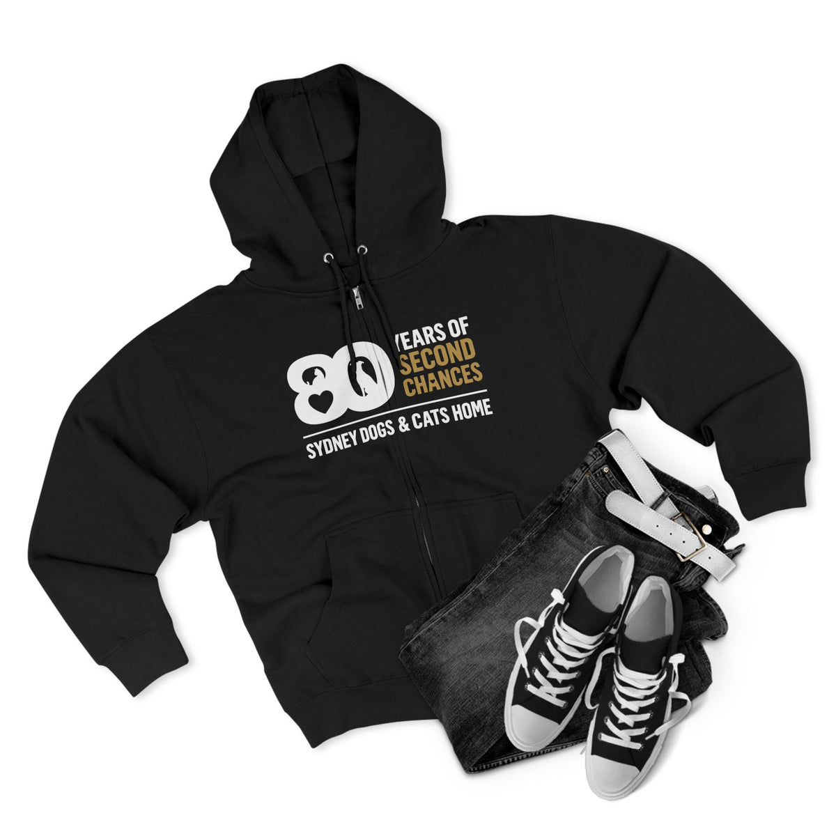 SDCH 80 Zip Premium Hoodie