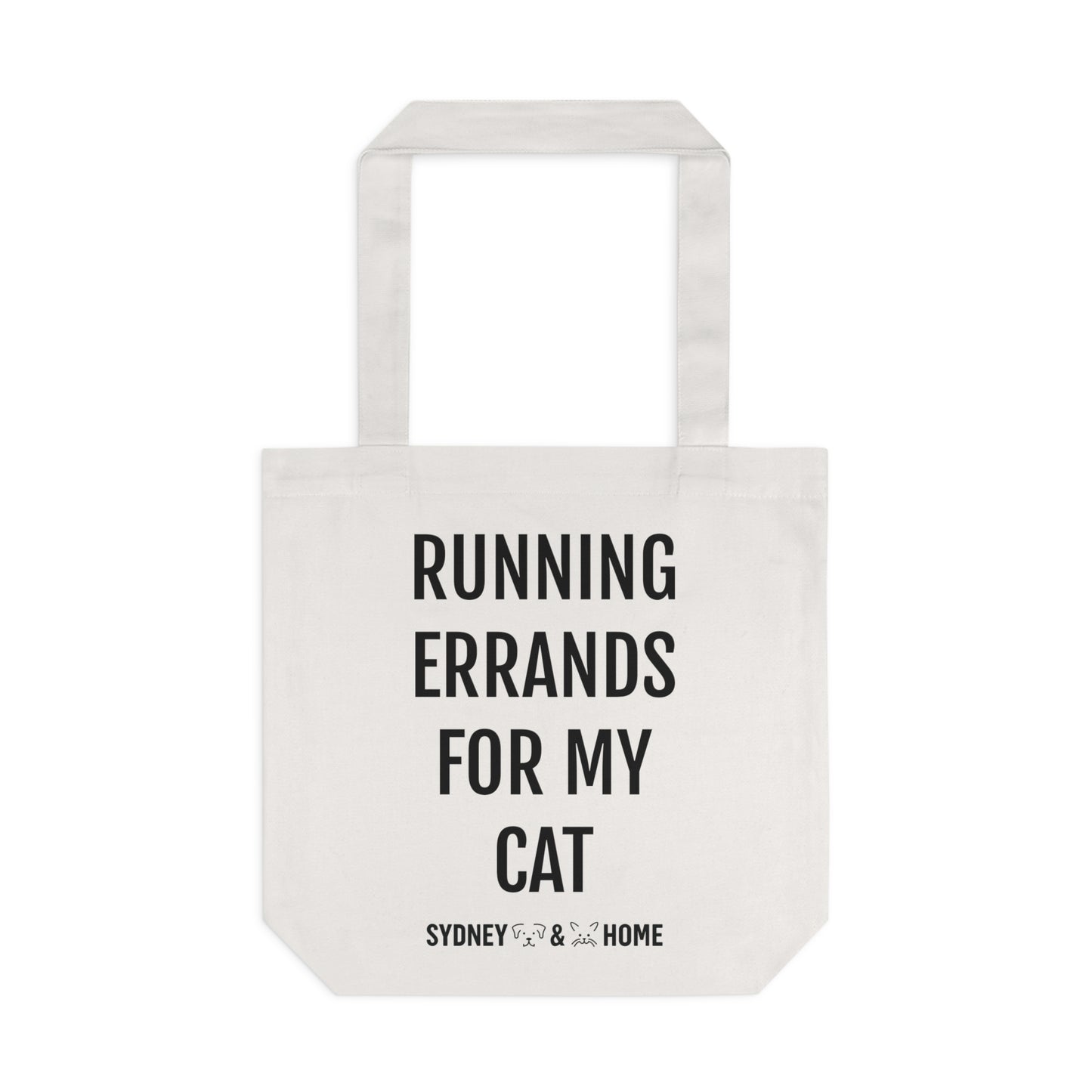 Tote Bag - Running Errands for my Cat