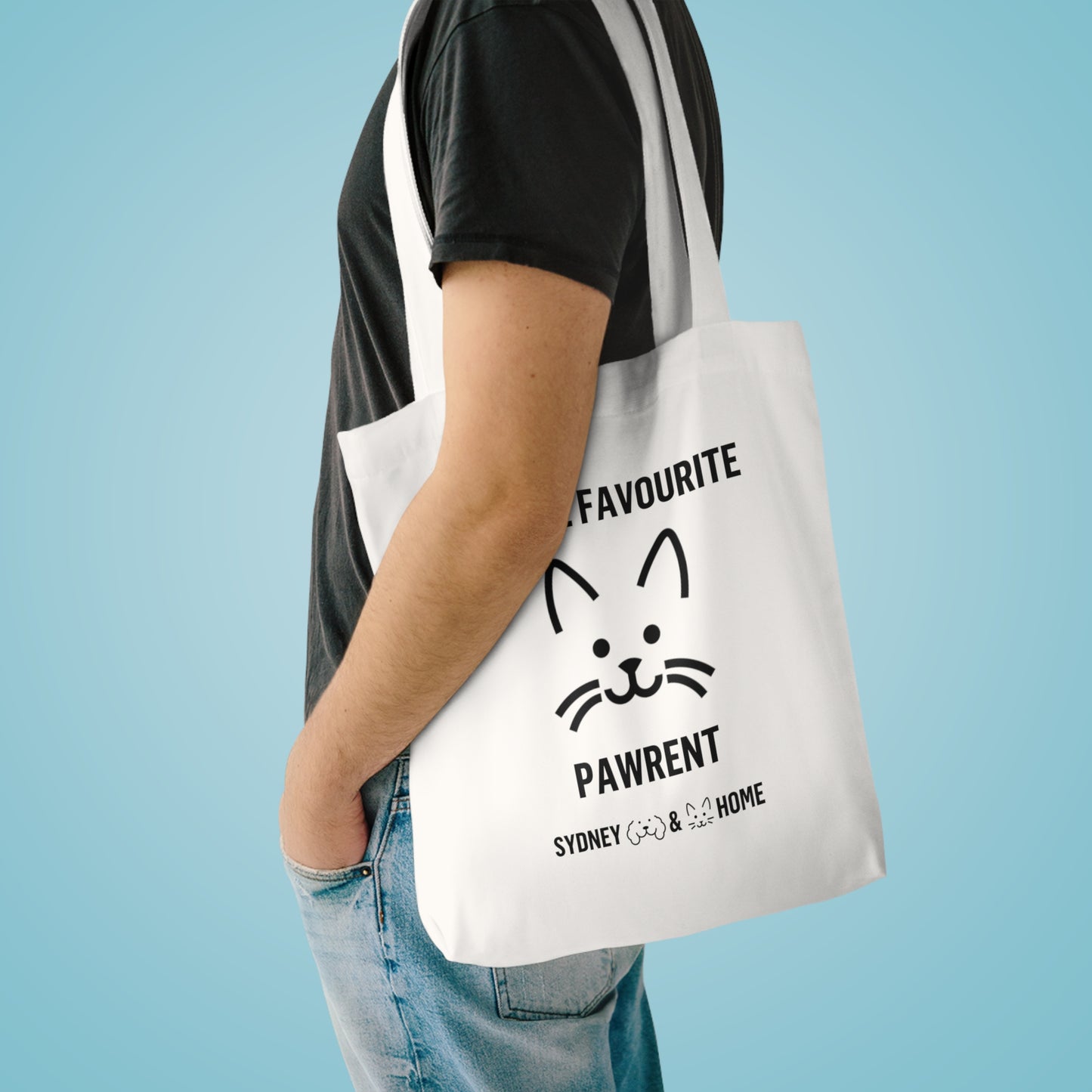 Tote Bag - I'm the Favourite Pawrent (Cat)