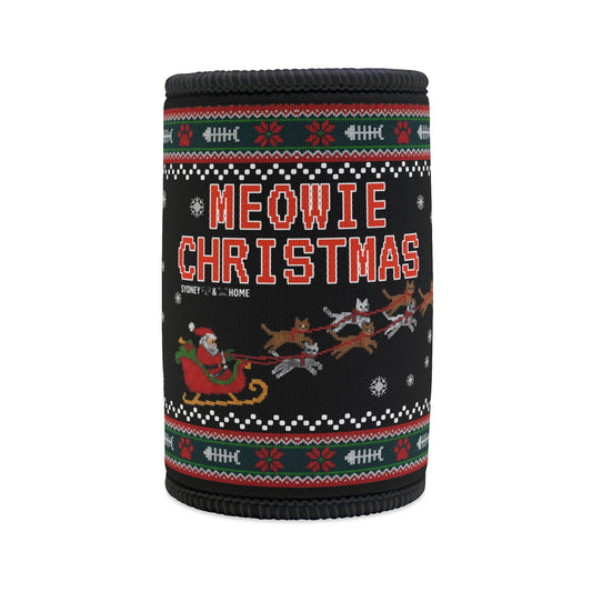 Stubby Holder - Meowie Christmas 2025