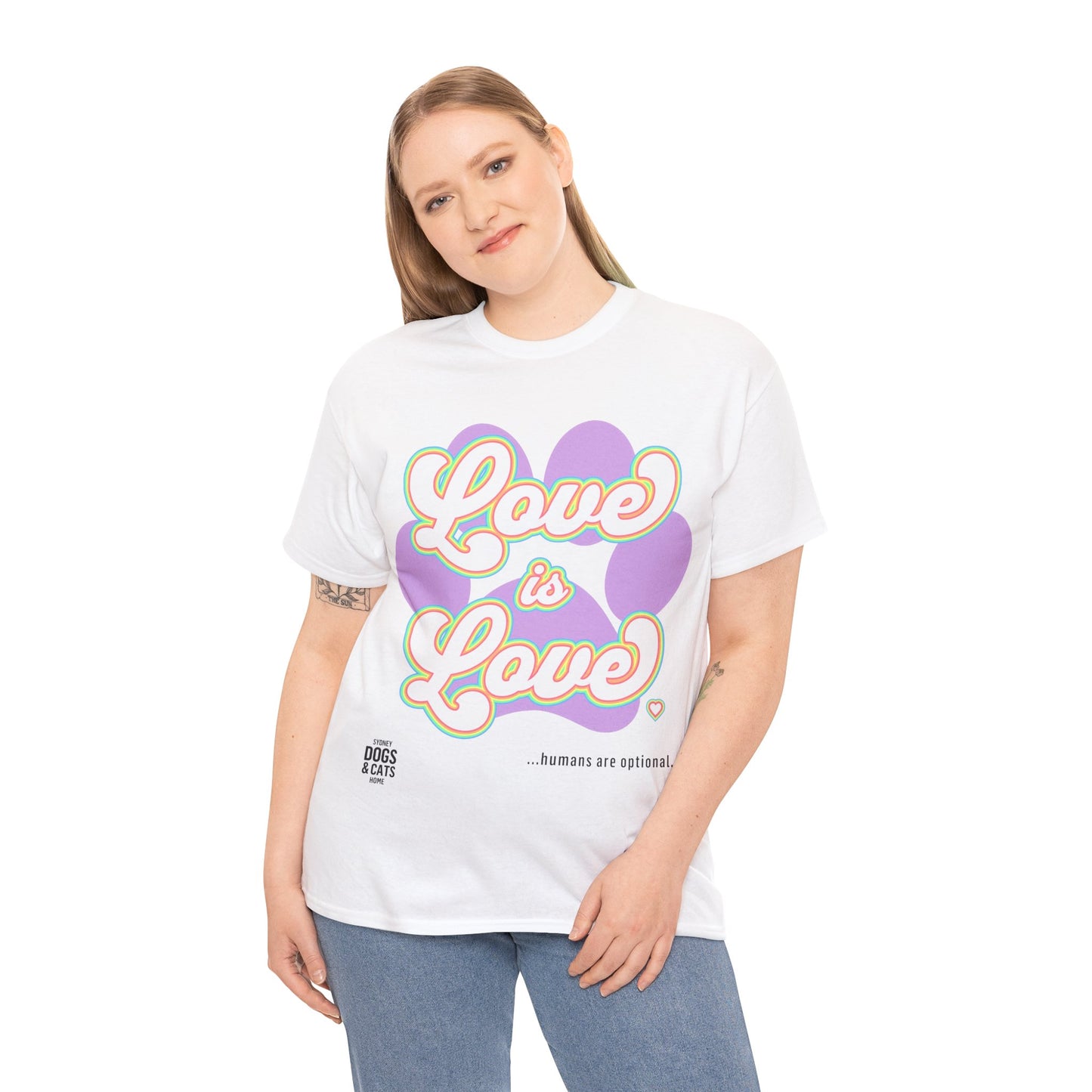 Love is Love T‑Shirt — Retro Pastel Pride Graphic Tee