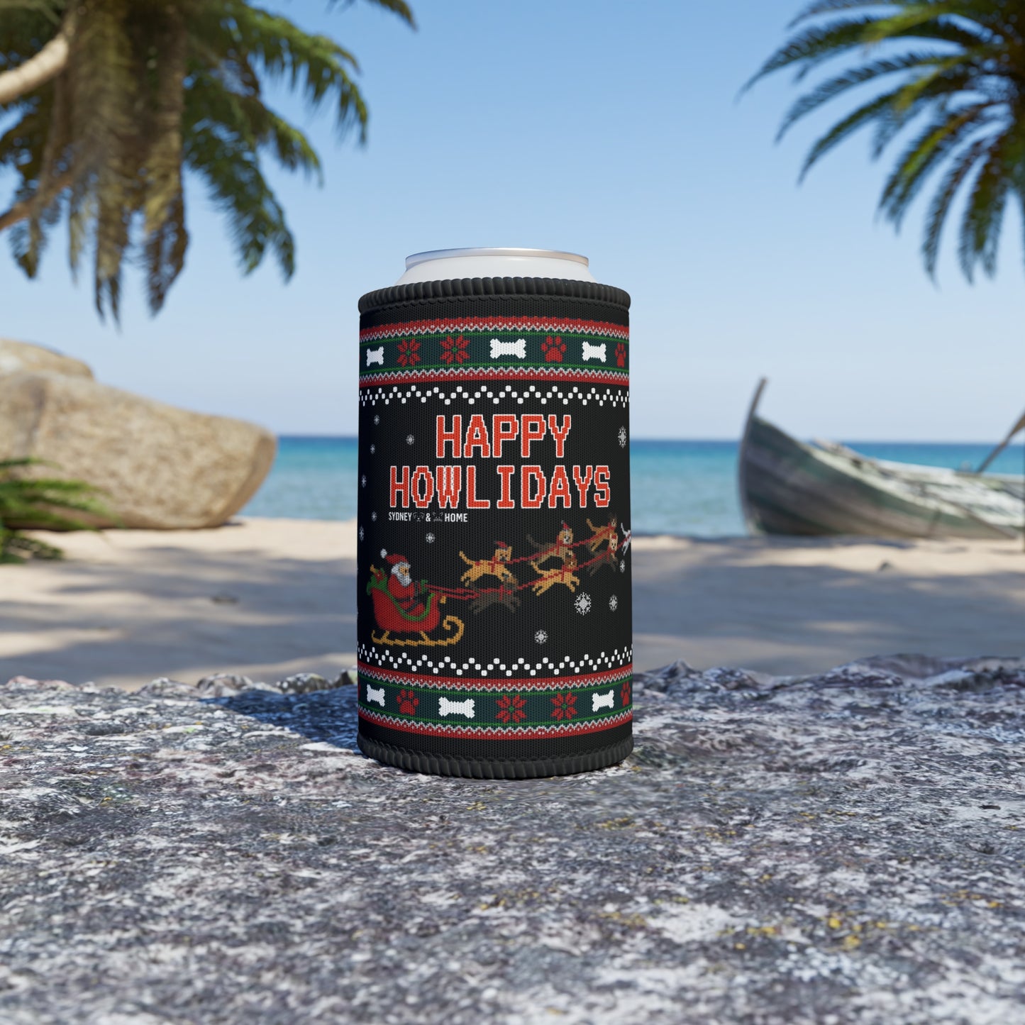Stubby Holder - Happy Howlidays 2025